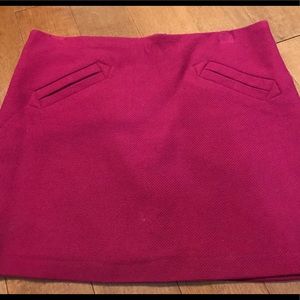 Fucsia mini skirt